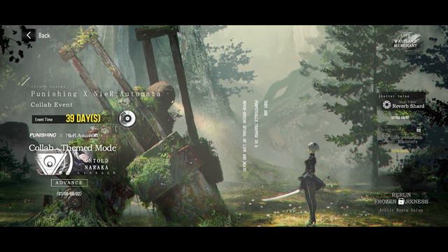【Punishing: Gray Raven x NieR: Automata】- Untold Naraka Collab Event Screen смотреть онлайн