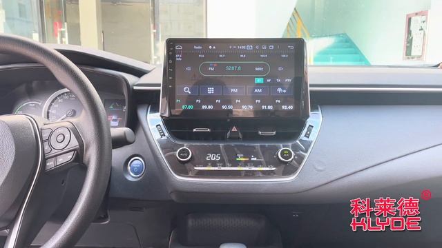 Installation : Toyota Corolla /Levin 2019-2022 year, Car stereo with 10.1inch 2.5D IPS screen смотреть онлайн