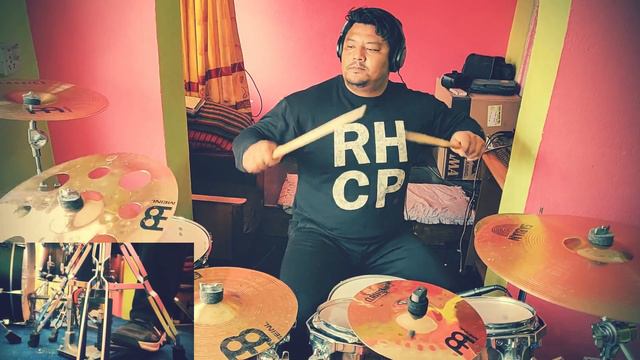 Nirvana - smells like teen spirit drum cover by Umesh Shrestha смотреть онлайн