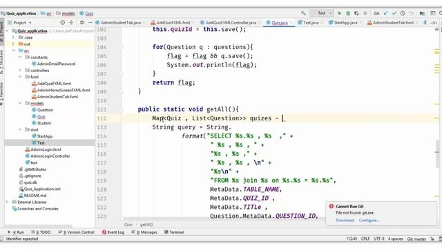 #44. Getting Quizzes and Questions from database | JavaFX Application | In Hindi смотреть онлайн