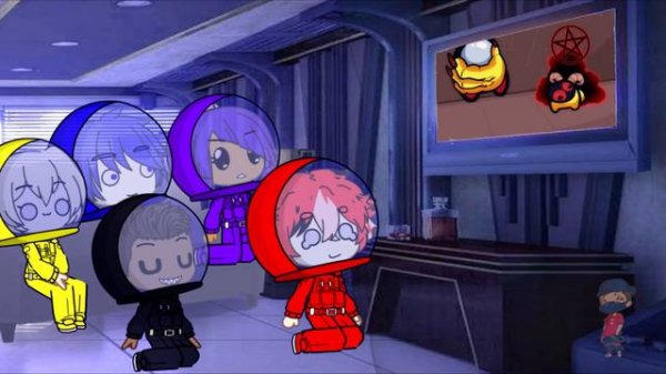 Gacha Life | Among Us Reacts To Among Us Memes | Gcmm