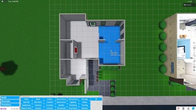 Modern House Build Tutorial in Bloxburg (Roblox) смотреть онлайн