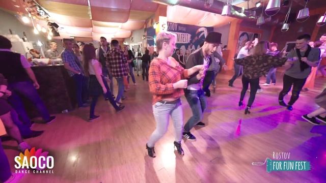 George Tagaev and Maya Yafaeva Salsa Dancing at Rostov For Fun Fest (Russia), Sunday 03.11.2019 смотреть онлайн