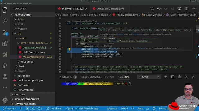 Introduction to Vert.x: Single Responsibility Principle смотреть онлайн