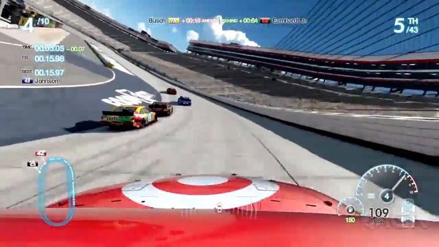 NASCAR The Game: Inside Line Gameplay Trailer смотреть онлайн