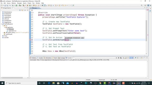 TextField | JavaFX GUI Tutorial for Beginners смотреть онлайн