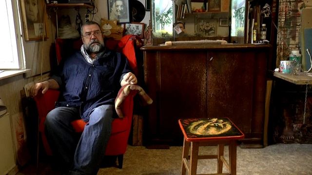 В мастерской художника Игоря Реброва #Игорь_Ребров #Педагог #Мастерская_художника смотреть онлайн