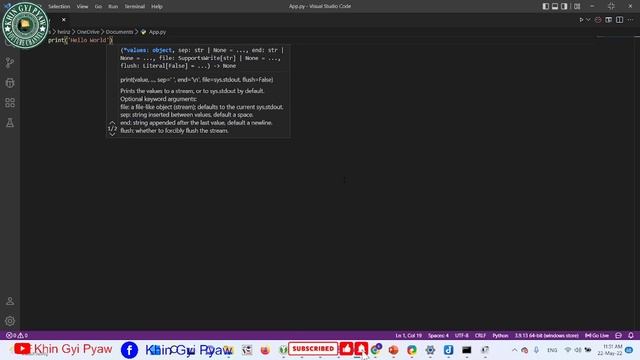 Python Backend Web Development Course (with Django): Hello World in Python смотреть онлайн