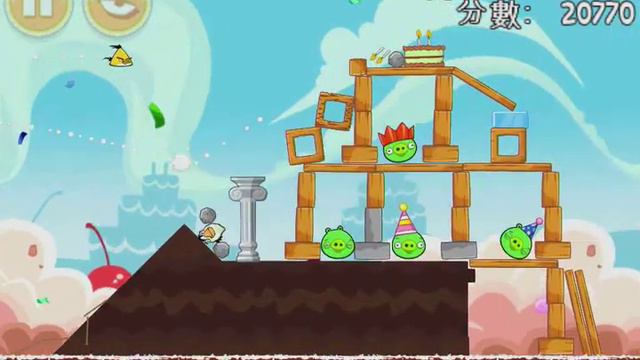 Angry Birds Birdday Party 18-3 Walkthrough 3 Stars 62800 смотреть онлайн