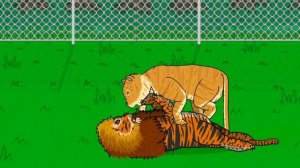 LIGER VS TIGON ANIMATION