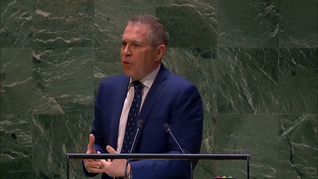 A MUST WATCH!! Israel's powerful speech on HAMAS at UN by Israel Envoy-Gilad Erdan смотреть онлайн