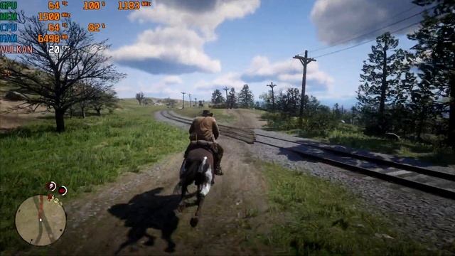 Red Dead Redemption 2 i3 3220 + RX 550 2gb Test смотреть онлайн