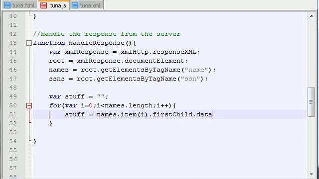 AJAX Tutorial - 33 - Looping Through and Displaying Employee Information смотреть онлайн