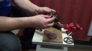 Заточка ножа к промышленной мясорубке.