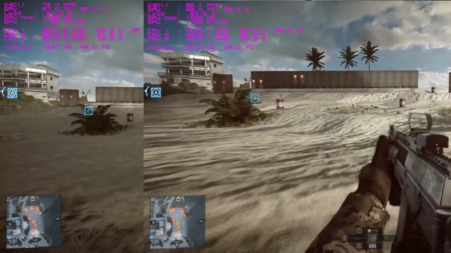 Battlefield 4 GTX 770 и FX 8150 в стоке и в разгоне до 4.5 Ггц смотреть онлайн