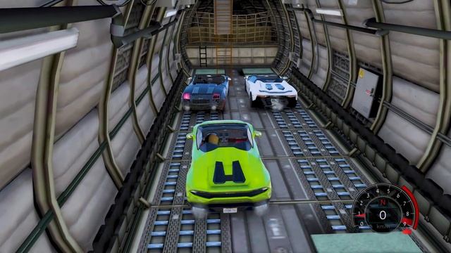 Üstü Açık Lamborghini Arabalar Uçağa Atlama Parkurunda !!! Örümcek Abi Ile GTA 5