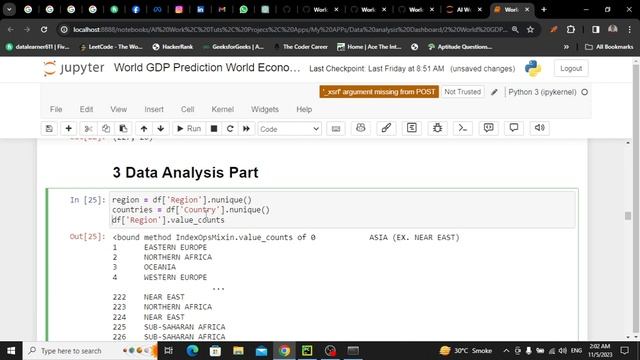 World GDP Analysis and Prediction Part 1 | Python World GDP DashBoard and Predictive System смотреть онлайн