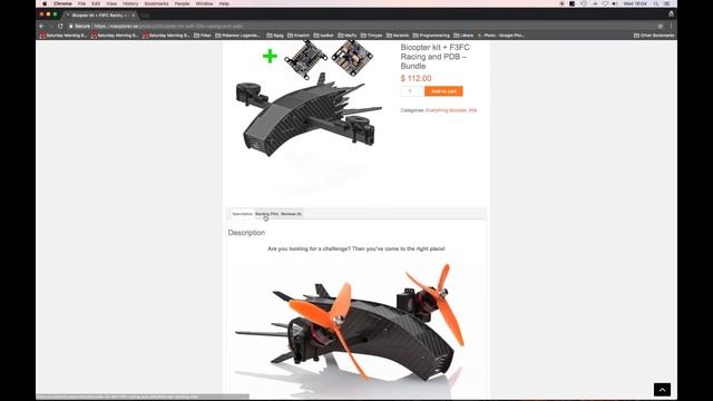 RCExplorer BICOPTER BUILD/setup Video