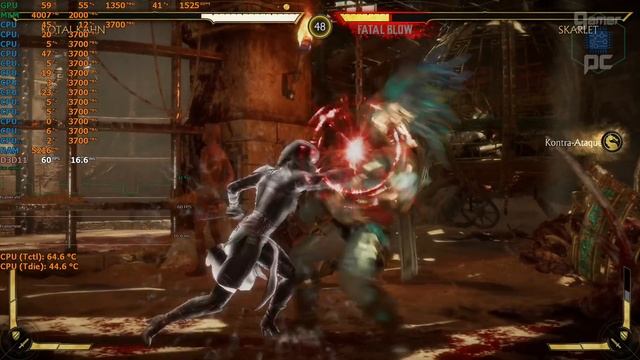 RX 580 8GB + Ryzen 5 1600X - Mortal Kombat 11 em 1080p e 2.5K смотреть онлайн