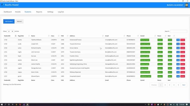 Hostel Management Software/System - Final Year student project C# смотреть онлайн