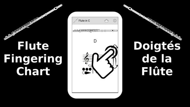 Flute Fingering Chart (application android) смотреть онлайн