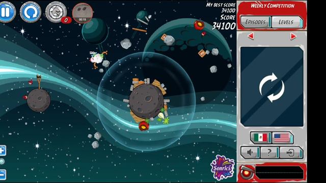 Angry Birds Space Tazos: Sonric's I смотреть онлайн