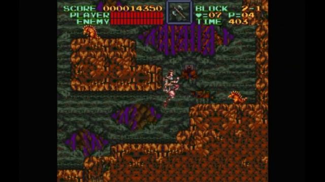 Super Nintendo (Snes) 16-bit Super Castlevania IV Stage 2