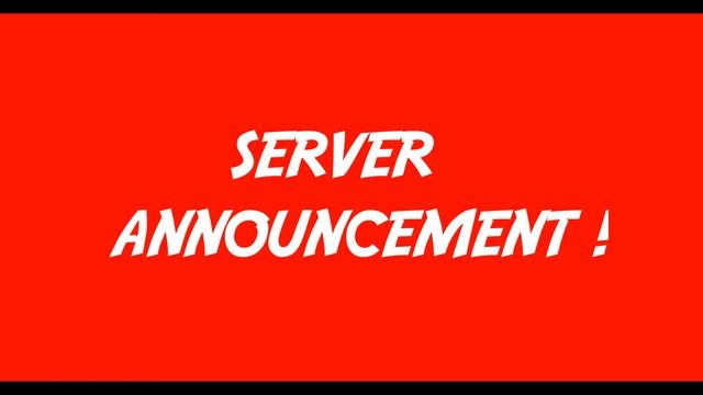 Server Announcement ! - In Development смотреть онлайн
