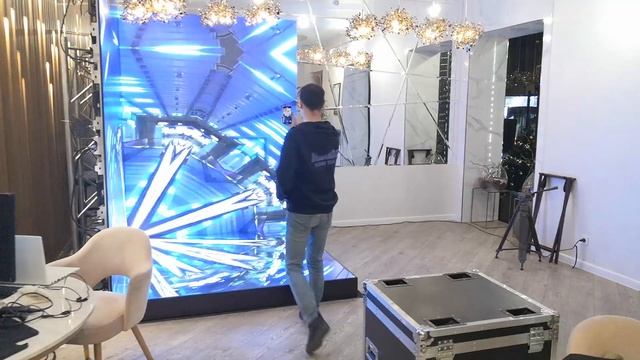 Фотозона из Led светодиодных экранов смотреть онлайн