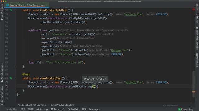 PART: #5 - Testing HTTP endpoints - Create REST APIs with Spring boot and Spring WebFlux. смотреть онлайн