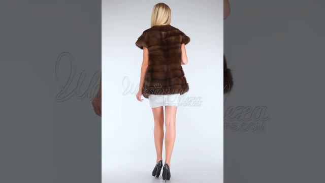 Жилетка из меха куницы Ямина смотреть онлайн