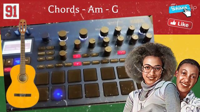 Uptown Top Ranking - Backing Track Play Along (Chords - Am - G )🇯🇲🇬🇧Althea and Donna 🎹🎼 ♥️ смотреть онлайн