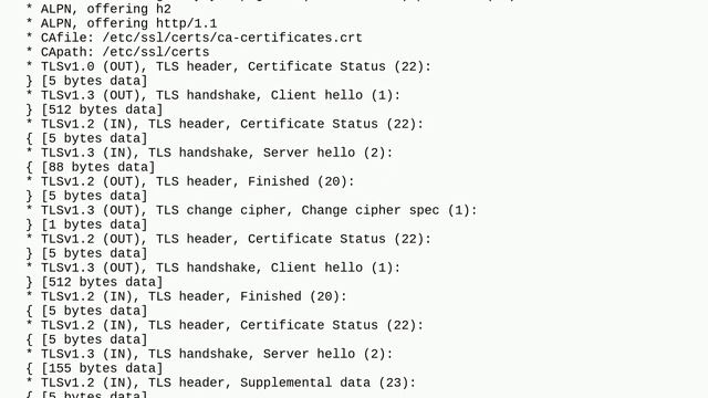 Why curl running from a container complains about local issuer certificate when all the certifica.. смотреть онлайн