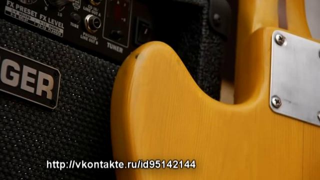 PineStang homemade guitar гитара из сосны часть 2 смотреть онлайн