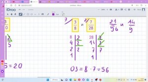 Как привести дроби к наименьшему общему знаменателю