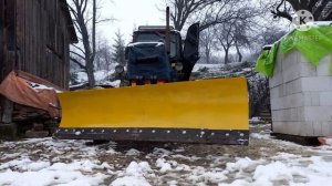 саморобний  отвал на трактор ЮМЗ. 6.кл