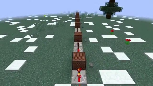 Гимн России в маинкрафт. Нотные блоки смотреть онлайн