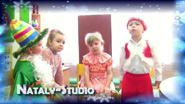 Новый год всегда как сладкий сон - Новогодняя съемка в детском саду "Колосок" смотреть онлайн