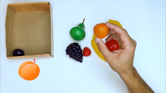 Учим ФРУКТЫ и их ЦВЕТА. Весёлая песенка про ФРУКТЫ смотреть онлайн