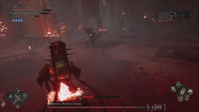 Lords Of The Fallen. Босс Хищная охотница Лиренн