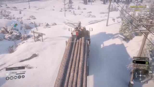Snowrunner season 1 strategic reserve contract( wrong log trailer) смотреть онлайн