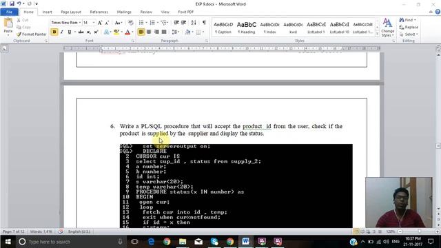 9TH EXP PL SQL смотреть онлайн