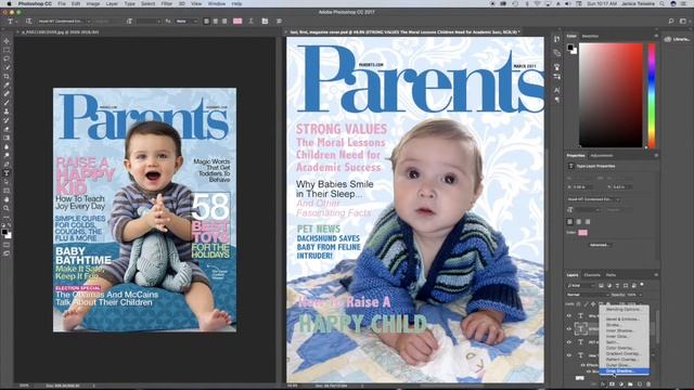 Video 6 4 Level 1 - Photoshop CC Tutorial - Create a Magazine Cover смотреть онлайн