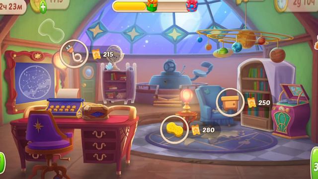 Homescapes, level 3900. decorating. Лаборатория дедушки Кэтрин смотреть онлайн