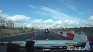 Трасса Минеральные Воды - Невинномысск - Ставрополь. Ясный осенний день.