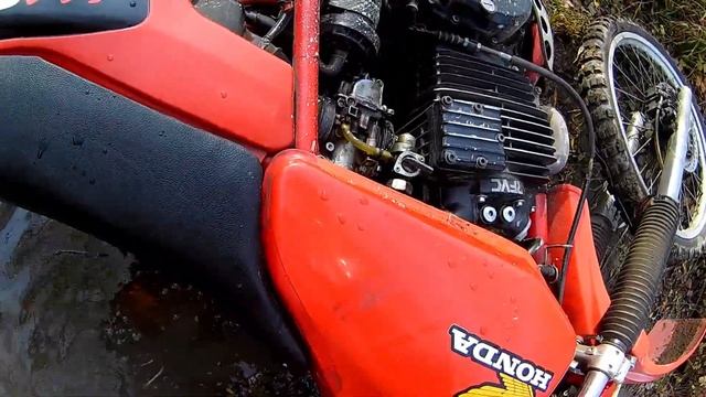 Honda XL 600R PD03 1983 crash смотреть онлайн