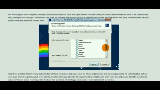 How To Install Photoshop Portable CC 1 Minute Installation смотреть онлайн