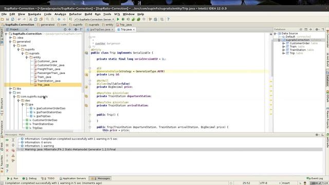 Correction TP Java EE 2013 n°5 смотреть онлайн