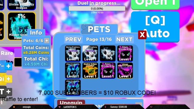 FREE NEW NINJA LEGENDS ELEMENTAL, LEGENDARY, IMMORTAL PET GIVEAWAYS LIVE | ROBLOX смотреть онлайн
