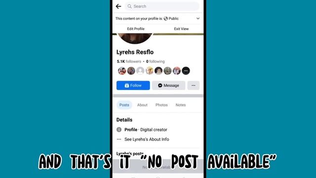 HOW TO NO POST AVAILABLE ON YOUR FACEBOOK/SHE REAL VLOG #nopostavailable#facebook смотреть онлайн